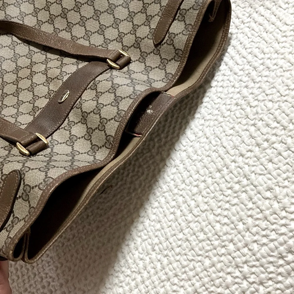 Vintage Gucci Brown Tote Bag